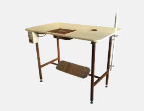 Mesa de pre-encolado con apoyapiés